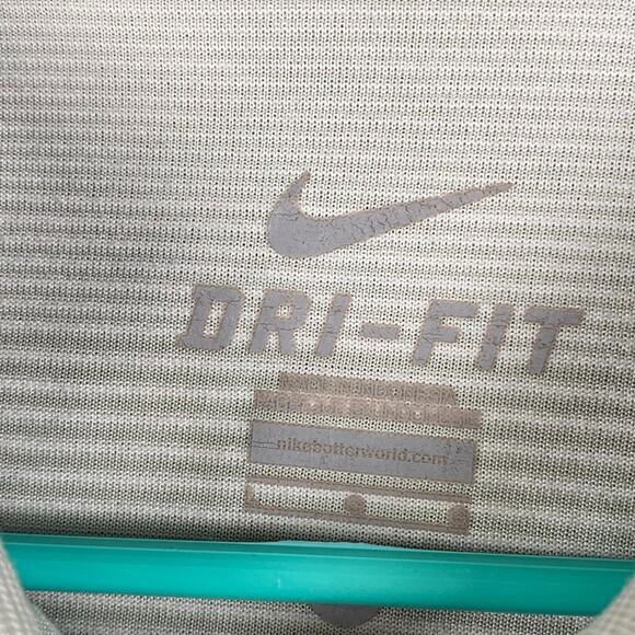 Nike Dri-Fit Striped UAF University Of Alaska Fairbank Polo Shirt Men's Large - Picture 4 of 12